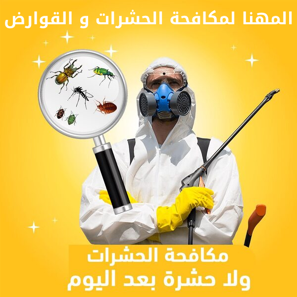 مكافحة الحشرات الكويت
